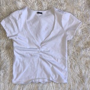 White Gina Brandy Top